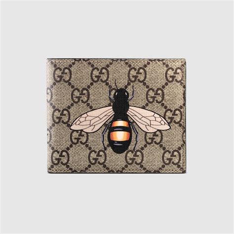 bee print gucci wallet|Gucci bee wallet review.